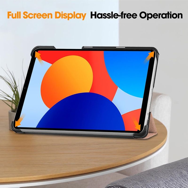 Laptop, Telefoane si Tablete - Tablete si accesorii tablete - Accesorii Tablete - Huse tablete - Husa pentru Xiaomi Rosumi Pad SE 4G - Techsuit FoldPro - Rose Auriu - Infinity.ro