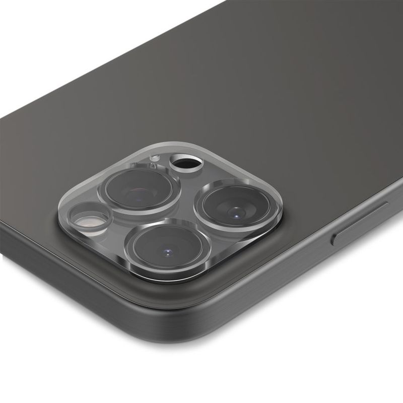 Laptop, Telefoane si Tablete - Telefoane mobile si accesorii - Accesorii Telefoane - Folii protectie telefoane - Folie Camera pentru iPhone 14 Pro / Pro Max / 15 Pro / Pro Max / 16 Pro / Pro Max (set 2) - Spigen Glas.tR Optik - Transparent - Infinity.ro