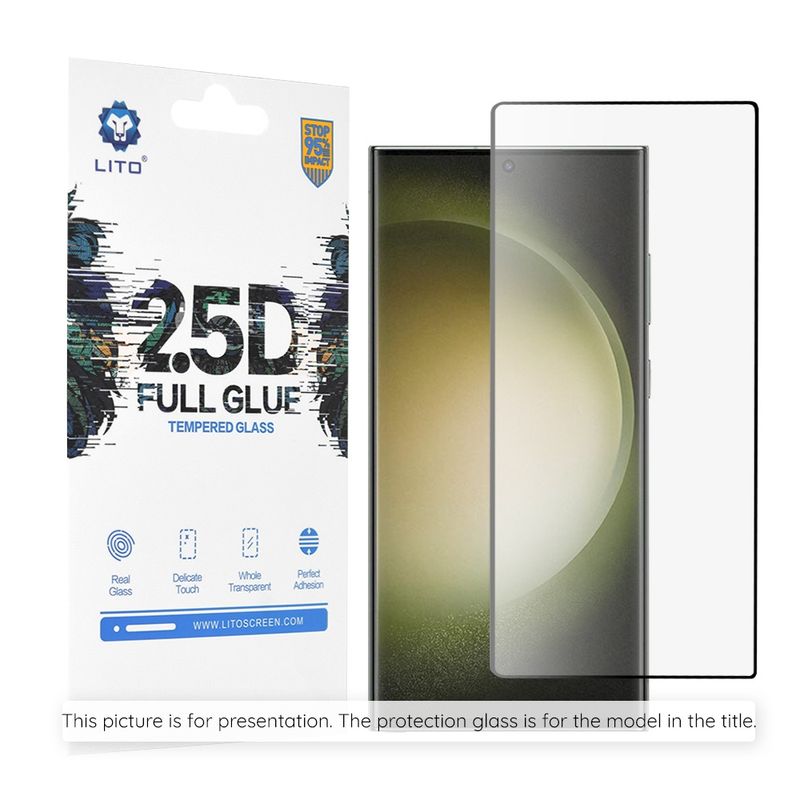 Laptop, Telefoane si Tablete - Telefoane mobile si accesorii - Accesorii Telefoane - Folii protectie telefoane - Folie pentru Samsung Galaxy A16 - Lito 2.5D FullGlue Glass - Negru - Infinity.ro