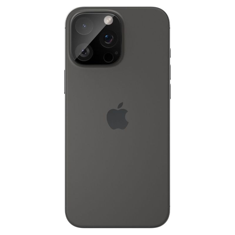 Laptop, Telefoane si Tablete - Telefoane mobile si accesorii - Accesorii Telefoane - Folii protectie telefoane - Folie Camera pentru iPhone 14 Pro / Pro Max / 15 Pro / Pro Max / 16 Pro / Pro Max (set 2) - Spigen Glas.tR Optik - Negru - Infinity.ro