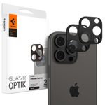 Laptop, Telefoane si Tablete - Telefoane mobile si accesorii - Accesorii Telefoane - Folii protectie telefoane - Folie Camera pentru iPhone 14 Pro / Pro Max / 15 Pro / Pro Max / 16 Pro / Pro Max (set 2) - Spigen Glas.tR Optik - Negru - Infinity.ro