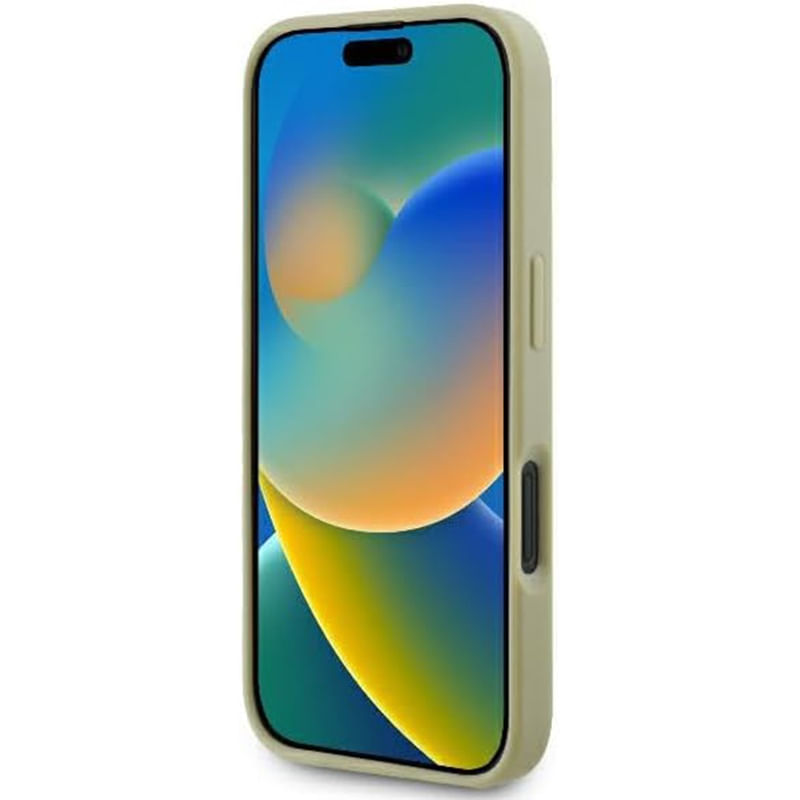 Laptop, Telefoane si Tablete - Telefoane mobile si accesorii - Accesorii Telefoane - Huse telefoane - Husa pentru iPhone 16 Pro Max - Guess Glitter Fixed Big 4G (GUHCP16XHG4SGD) - Auriu - Infinity.ro