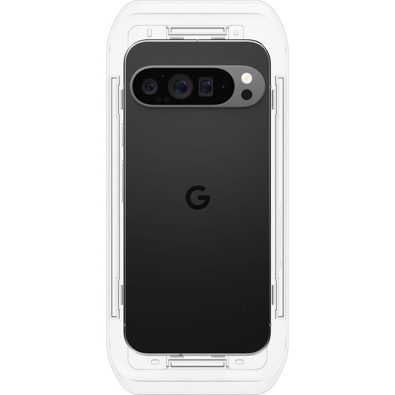 Laptop, Telefoane si Tablete - Telefoane mobile si accesorii - Accesorii Telefoane - Folii protectie telefoane - Folie pentru Google Pixel 9 Pro XL (set 2) - Spigen Glas.tR EZ FIT - Transparent - Infinity.ro