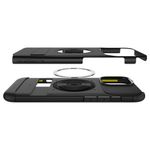 Laptop, Telefoane si Tablete - Telefoane mobile si accesorii - Accesorii Telefoane - Huse telefoane - Husa pentru iPhone 16 Pro - Spigen Slim Armor MagSafe - Negru - Infinity.ro