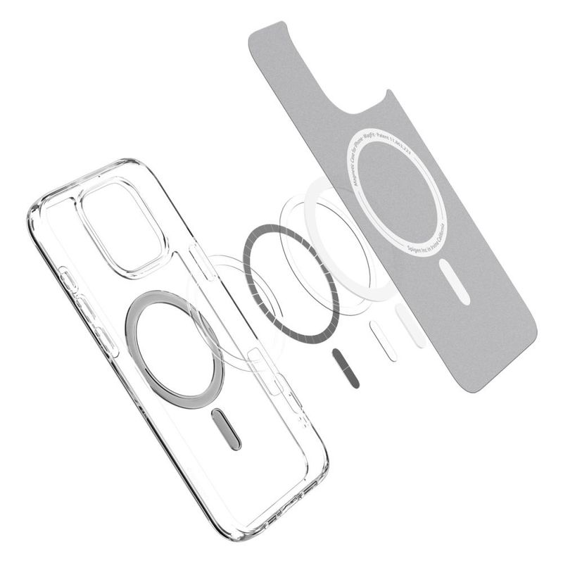 Laptop, Telefoane si Tablete - Telefoane mobile si accesorii - Accesorii Telefoane - Huse telefoane - Husa pentru iPhone 16 Pro - Spigen Ultra Hybrid MagSafe - Gri inchis - Infinity.ro