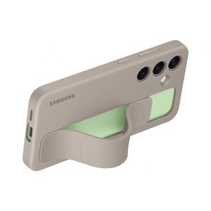 Husa Standing Grip Case pentru Galaxy S24, EF-GS921CUEGWW - Taupe