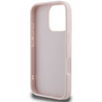 Laptop, Telefoane si Tablete - Telefoane mobile si accesorii - Accesorii Telefoane - Huse telefoane - Husa pentru iPhone 16 Pro - Guess Quilted Metal Logo (GUHCP16LPSQSQSP) - Roz - Infinity.ro