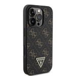 Laptop, Telefoane si Tablete - Telefoane mobile si accesorii - Accesorii Telefoane - Huse telefoane - Husa pentru iPhone 16 Pro - Guess Hardcase 4G Triangle Metal Logo (GUHCP16LPG4GPH) - Alb - Infinity.ro