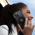 Laptop, Telefoane si Tablete - Telefoane mobile si accesorii - Accesorii Telefoane - Huse telefoane - Husa pentru iPhone 16 Pro Max + Folie - ESR Classic Hybrid HaloLock Kickstand - Frosted Negru - Infinity.ro