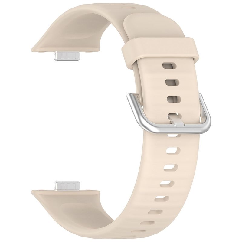 Laptop, Telefoane si Tablete - Wearables si gadgeturi - Wearables - Smartwatch-uri - Curea pentru Huawei Watch Fit 3 - Techsuit Watchband 24mm (W061) - Bej - Infinity.ro