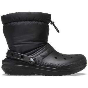 Saboti Crocs Classic Neo Puff Negru