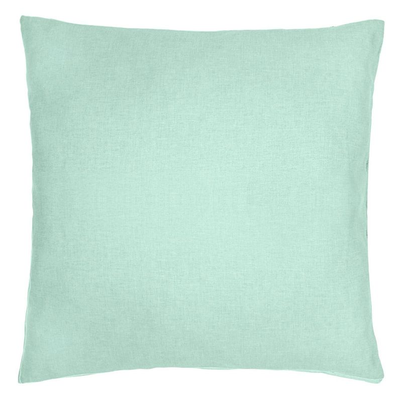 Casa si Gradina - Textile si covoare - Lenjerii de pat - Fete de perna - Fata de perna decorativa, verde menta, 40x 40cm, poliester, doua fete, cu fermoar - Infinity.ro