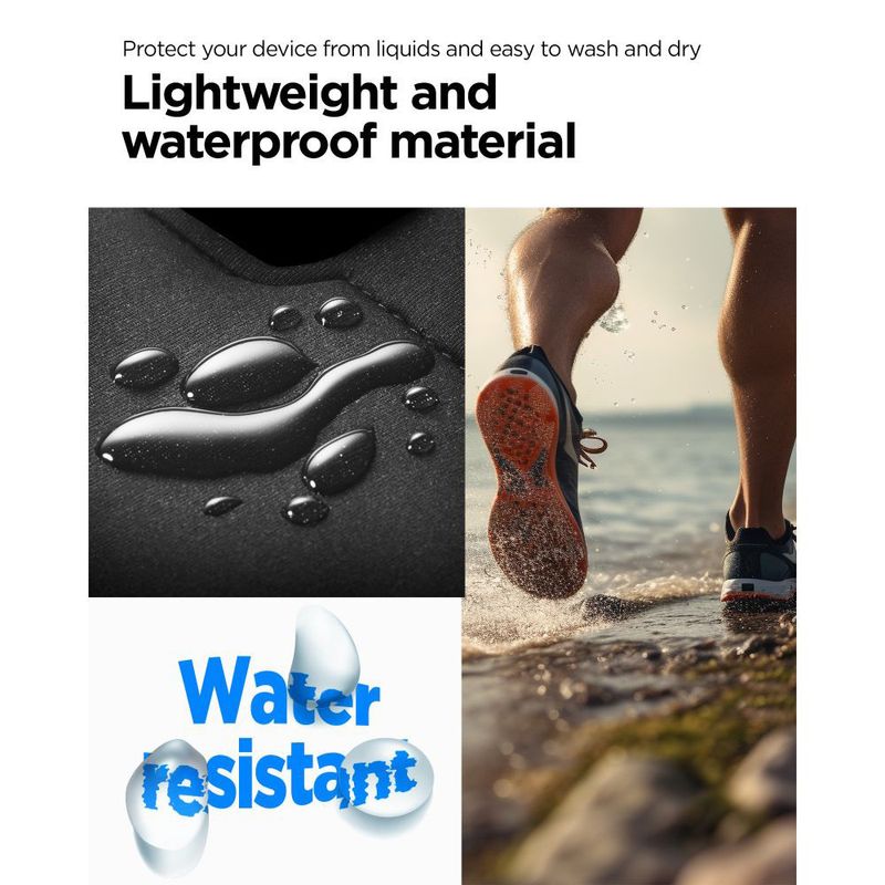 Laptop, Telefoane si Tablete - Telefoane mobile si accesorii - Accesorii Telefoane - Huse telefoane - Husa de Telefon pentru Alergare, max 6.9" - Spigen Dynamic Shield (A703) - Negru - Infinity.ro