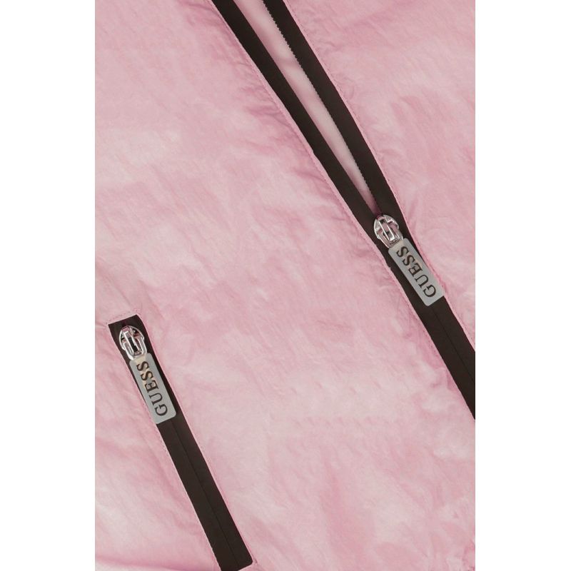 Fashion, accesorii si bijuterii - Copii - Imbracaminte copii - Jachete si geci copii - Geaca fete Guess H2YJ00, 152 CM 12 ani, Roz - Infinity.ro