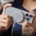 Laptop, Telefoane si Tablete - Telefoane mobile si accesorii - Accesorii Telefoane - Incarcatoare telefoane - Incarcator Wireless Compatibil MagSafe - ESR HaloLock - Argintiu - Infinity.ro