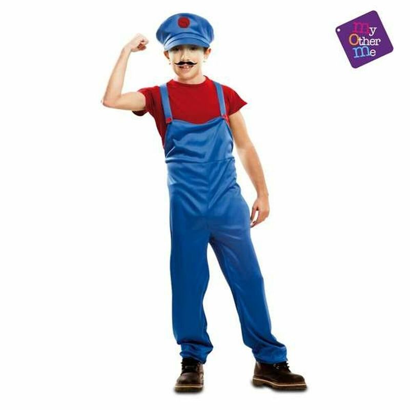 Jucarii, Copii si Bebe - Jucarii si jocuri - Jucarii de rol - Masti si costume copii - Costum Deghizare pentru Copii My Other Me Plumber,  7-9 Ani - Infinity.ro