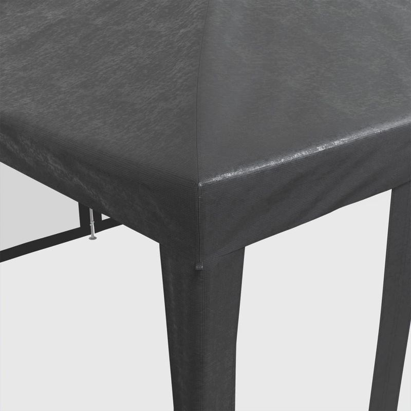 Casa si Gradina - Gradina si terasa - Umbrele si pavilioane - Pavilioane - Cort de petrecere cu 10 pereti din plasa, antracit, 6x4 m, HDPE - Infinity.ro
