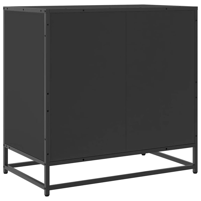 Casa si Gradina - Mobilier - Comode si corpuri - Comode - Dulap cu sertare, negru, 70x41x70 cm, lemn compozit - Infinity.ro