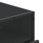 Casa si Gradina - Mobilier - Comode si corpuri - Comode - Dulap cu sertare, negru, 70x41x70 cm, lemn compozit - Infinity.ro