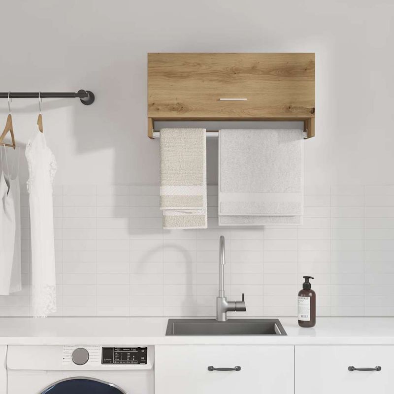 Casa si Gradina - Mobilier - Dulapuri si sifoniere - Sifoniere - Sifonier, stejar artizanal, 70x32,5x35 cm, lemn prelucrat - Infinity.ro
