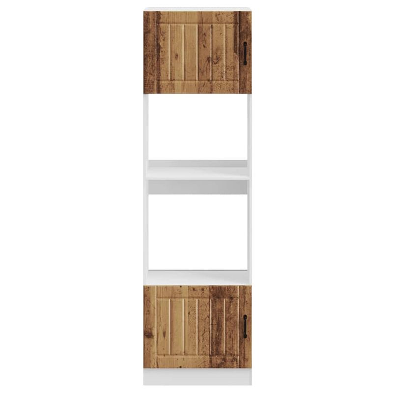 Casa si Gradina - Mobilier - Comode si corpuri - Corpuri bucatarie - Dulapuri pentru cuptor 2 buc KalmarLemn vechi Lemn prelucrat - Infinity.ro