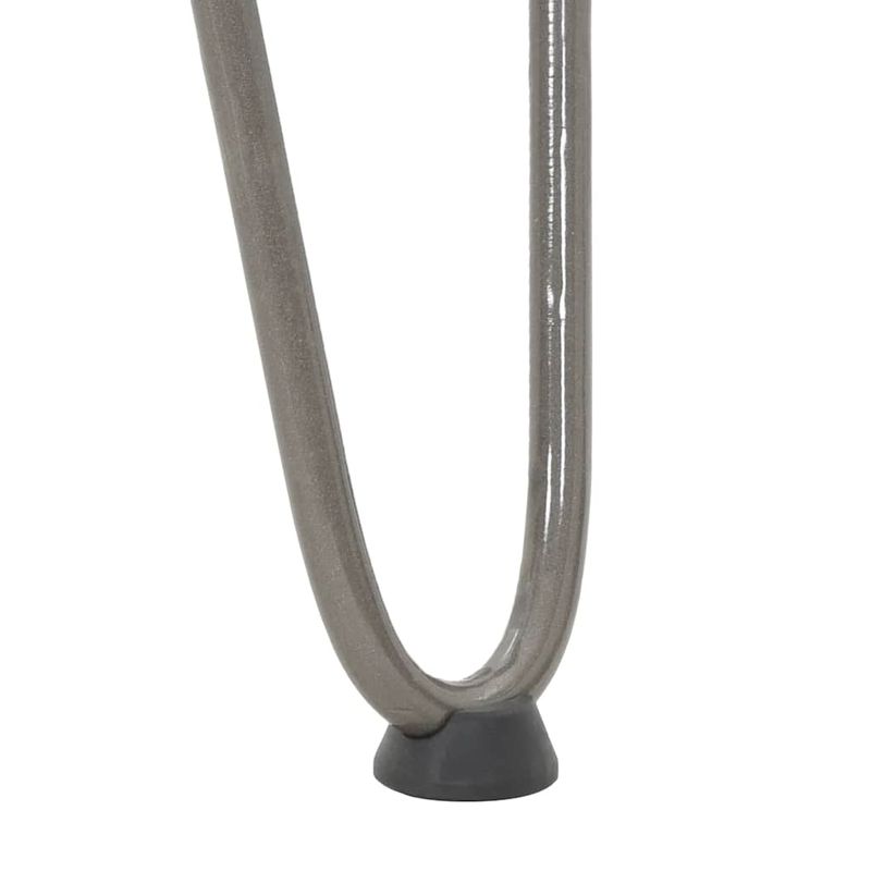 Casa si Gradina - Mobilier - Feronerie si accesorii mobila - Picioare de masa in ac de par 4 buc Otel natural Otel solid, model 2 rods, mărime 72 cm - Infinity.ro