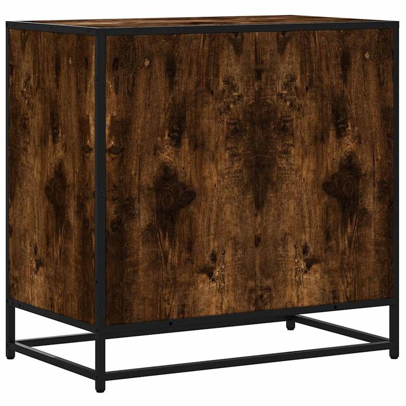 Casa si Gradina - Mobilier - Comode si corpuri - Comode - Dulap cu sertar, stejar fumuriu, 70x41x70 cm, lemn prelucrat - Infinity.ro