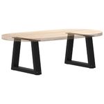 Casa si Gradina - Mobilier - Feronerie si accesorii mobila - Picioare pentru masa in forma de V 2 buc Negru Otel - Infinity.ro