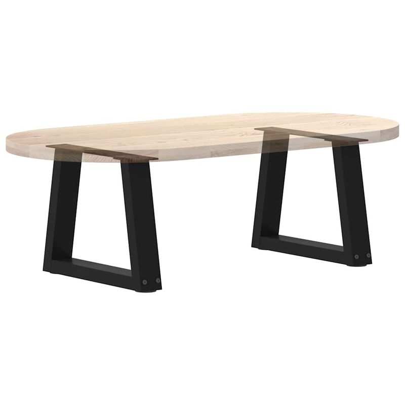 Casa si Gradina - Mobilier - Feronerie si accesorii mobila - Picioare pentru masa in forma de V 2 buc Negru Otel - Infinity.ro