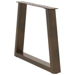 Casa si Gradina - Mobilier - Feronerie si accesorii mobila - Picioare pentru masa in forma de V 2 buc Otel natural Otel - Infinity.ro