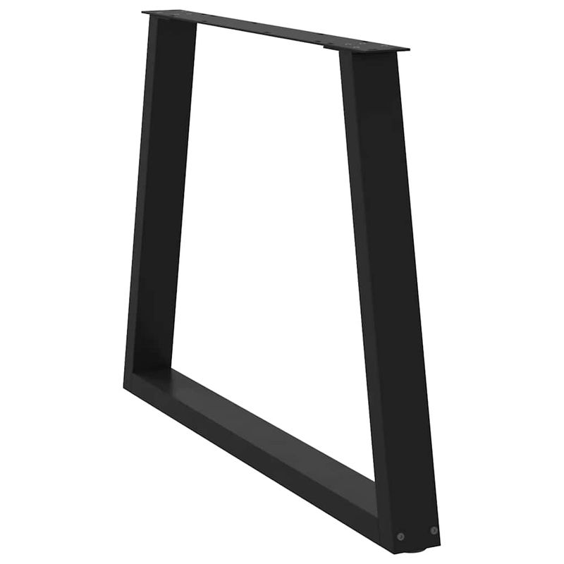 Casa si Gradina - Mobilier - Feronerie si accesorii mobila - Picioare pentru masa in forma de V 2 buc Negru Otel - Infinity.ro