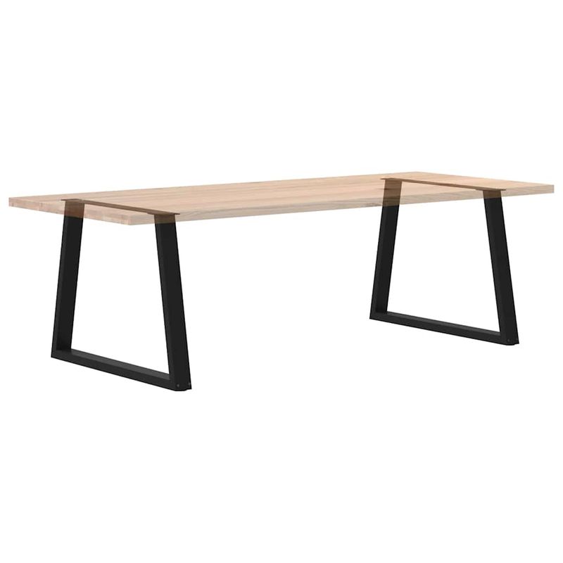 Casa si Gradina - Mobilier - Feronerie si accesorii mobila - Picioare pentru masa in forma de V 2 buc Negru Otel - Infinity.ro