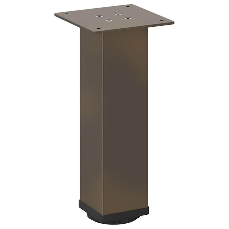 Casa si Gradina - Mobilier - Feronerie si accesorii mobila - Picioare masuta de cafea 4 buc Otel natural 42-44 cm Otel, mărime 42-44 cm (80 mm) - Infinity.ro
