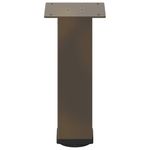 Casa si Gradina - Mobilier - Feronerie si accesorii mobila - Picioare masuta de cafea 4 buc Otel natural 42-44 cm Otel, mărime 42-44 cm (80 mm) - Infinity.ro