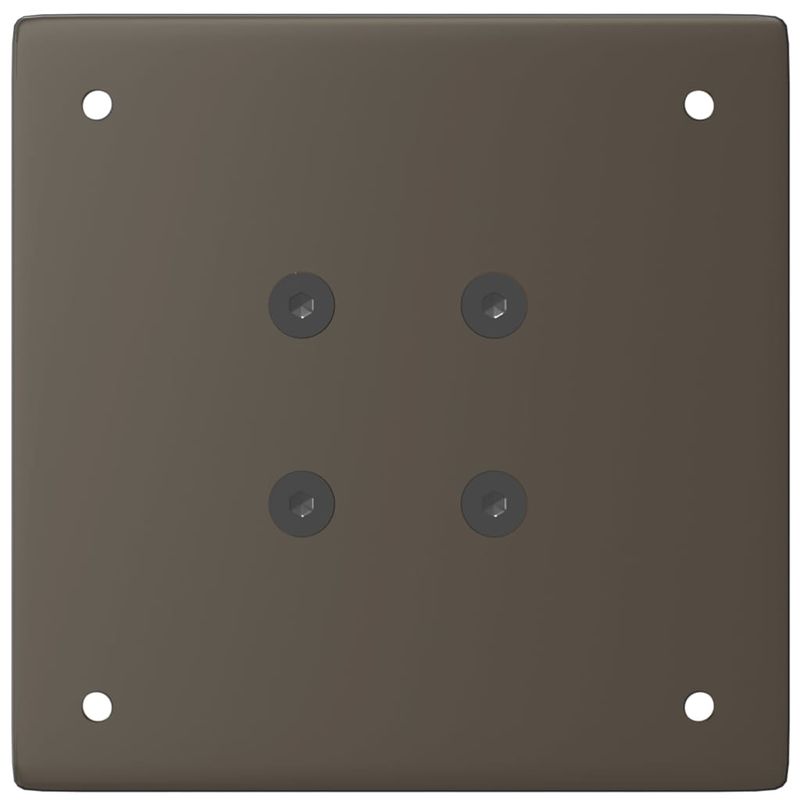 Casa si Gradina - Mobilier - Feronerie si accesorii mobila - Picioare masuta de cafea 4 buc Otel natural 42-44 cm Otel, mărime 42-44 cm (80 mm) - Infinity.ro