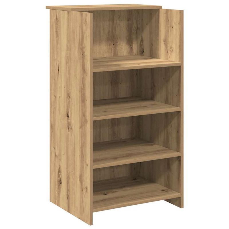 Casa si Gradina - Mobilier - Mese si birouri - Birouri - Birou de receptie Stejar Artisan 135x50x103,5 cm Lemn prelucrat - Infinity.ro