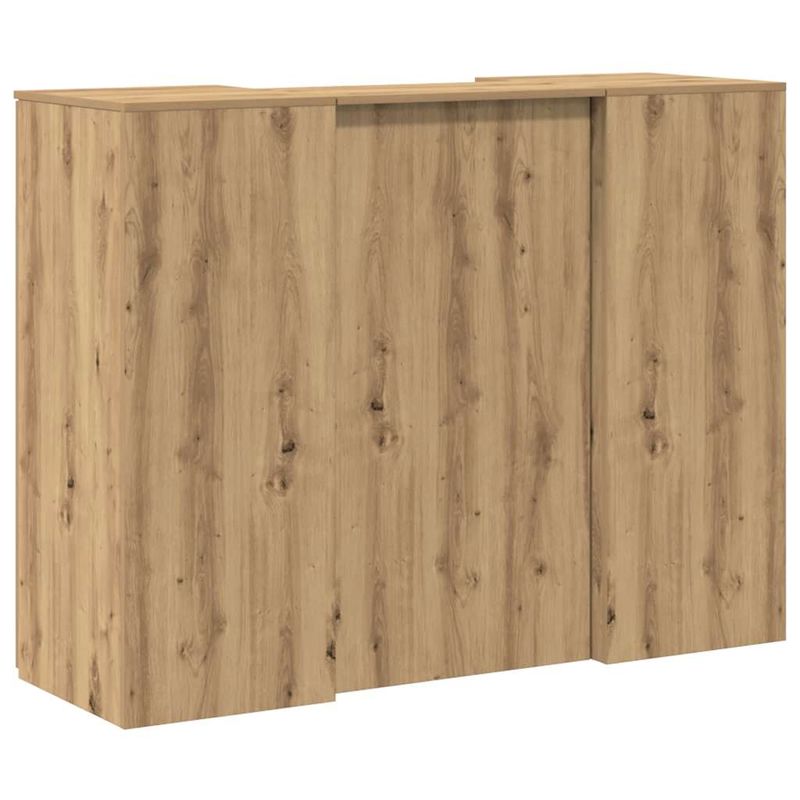 Casa si Gradina - Mobilier - Mese si birouri - Birouri - Birou de receptie Stejar Artisan 135x50x103,5 cm Lemn prelucrat - Infinity.ro