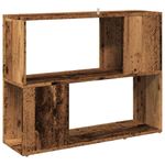 Casa si Gradina - Mobilier - Comode si corpuri - Comode - Dulap cu carti/Separator de camera Lemn vechi 80x24x63 cm - Infinity.ro