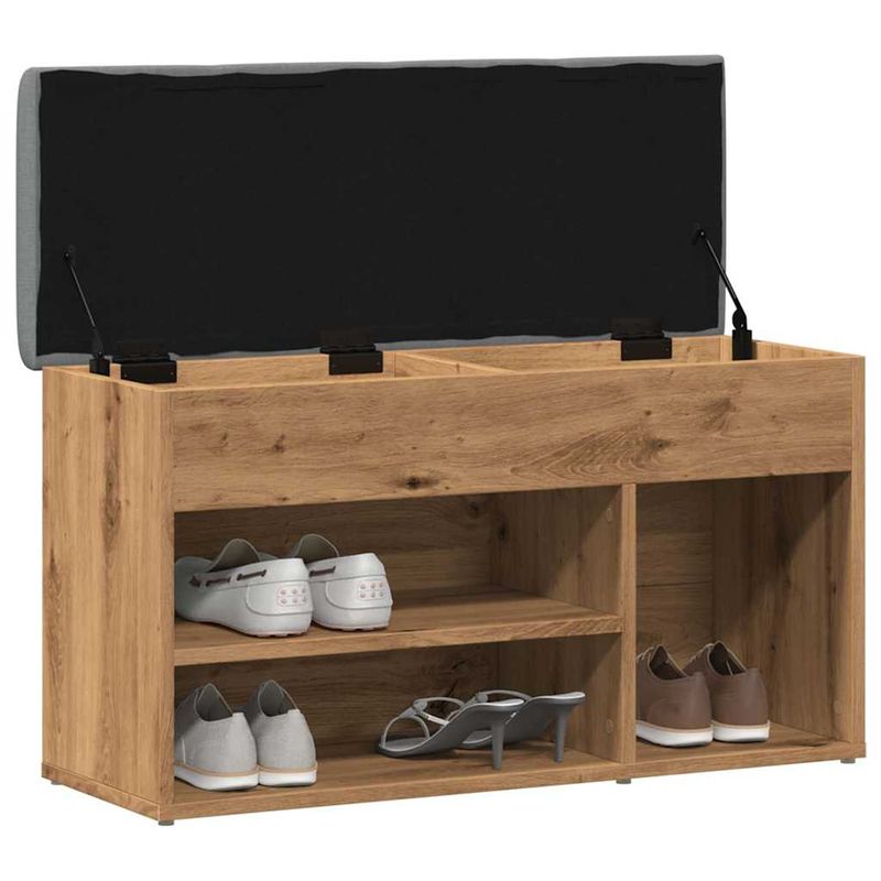 Casa si Gradina - Mobilier - Canapele si coltare - Banchete - Bancheta pantofar stejar artizanal 82x32x45,5 cm lemn prelucrat - Infinity.ro