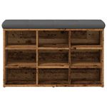 Casa si Gradina - Mobilier - Canapele si coltare - Banchete - Bancheta pantofar, lemn vechi, 82x32x50 cm, lemn prelucrat - Infinity.ro
