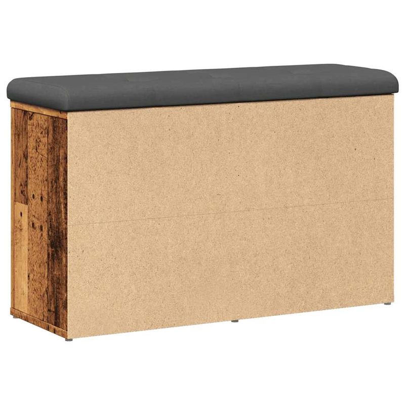 Casa si Gradina - Mobilier - Canapele si coltare - Banchete - Bancheta pantofar, lemn vechi, 82x32x50 cm, lemn prelucrat - Infinity.ro