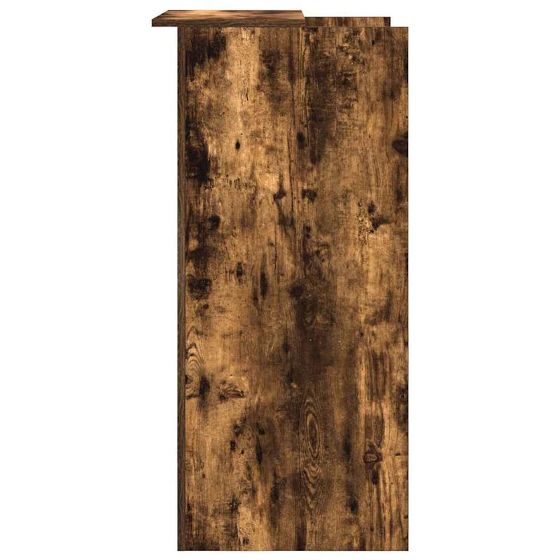 Casa si Gradina - Mobilier - Mese si birouri - Birouri - Birou de receptie stejar afumat 55x50x103,5 cm lemn prelucrat - Infinity.ro