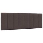 Casa si Gradina - Mobilier - Paturi si accesorii - Paturi - Cadru de pat fara saltea, maro inchis, 140x200 cm, textil - Infinity.ro