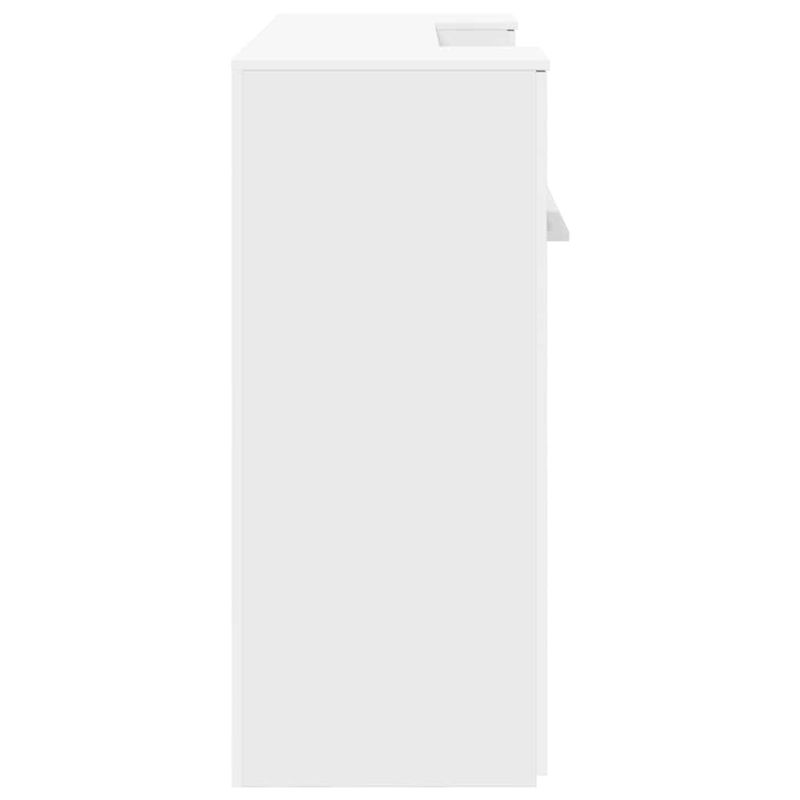 Casa si Gradina - Mobilier - Mese si birouri - Birouri - Birou de receptie alb 180x50x103,5 cm din lemn prelucrat - Infinity.ro