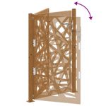 Casa si Gradina - Constructii - Usi interior, exterior si garaj - Usi garaj - Poarta de gradina Design cu lumina otel rezistent la intemperii, mărime 105x155 cm - Infinity.ro