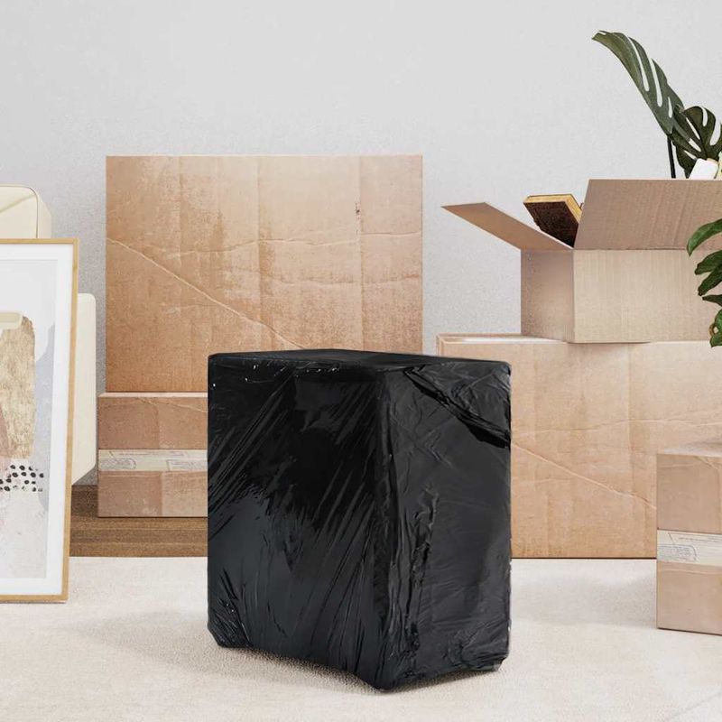 Carti si Birotica - Birotica - Articole ambalare - Film extensibil 2 buc Negru 20 μm 50 cm x 150 m - Infinity.ro