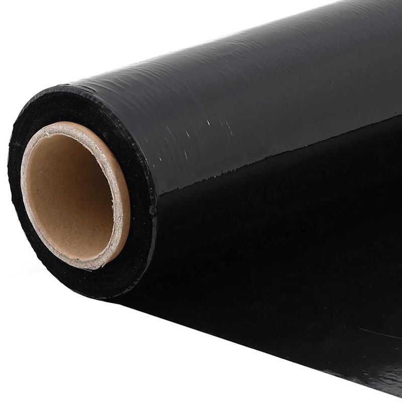 Carti si Birotica - Birotica - Articole ambalare - Film extensibil 2 buc Negru 20 μm 50 cm x 150 m - Infinity.ro