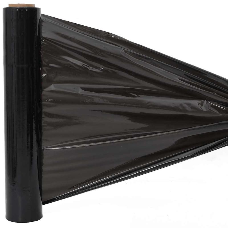 Carti si Birotica - Birotica - Articole ambalare - Film extensibil 2 buc Negru 20 μm 50 cm x 150 m - Infinity.ro