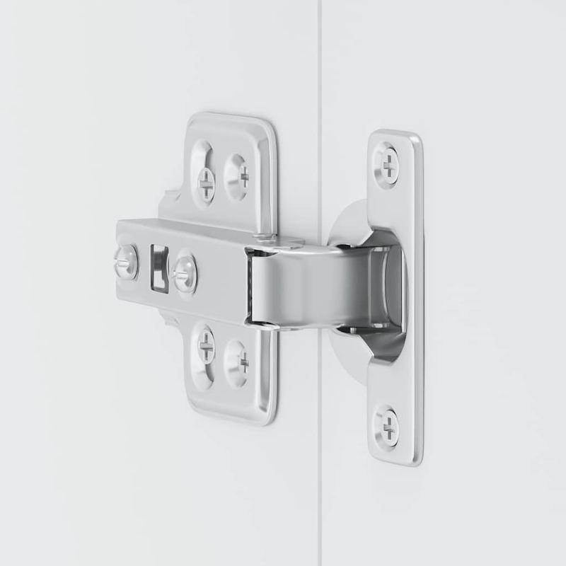 Casa si Gradina - Mobilier - Comode si corpuri - Corpuri bucatarie - Dulap de bucatarie „Lucca” lemn prelucrat alb, model 1x dulap de perete (2 uși), mărime 80x31x60 cm - Infinity.ro