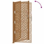 Casa si Gradina - Constructii - Usi interior, exterior si garaj - Usi garaj - Poarta de gradina Design cruce din otel rezistent la intemperii, mărime 105x205 cm - Infinity.ro